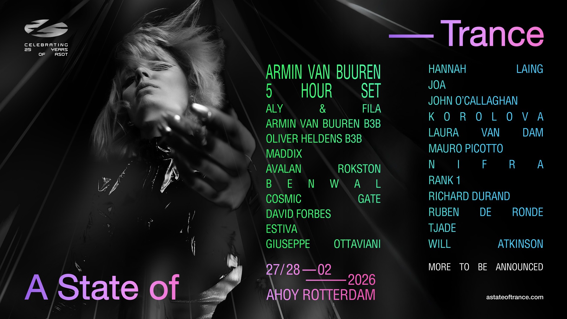 A State Of Trance,2026 | Ahoy,Rotterdam