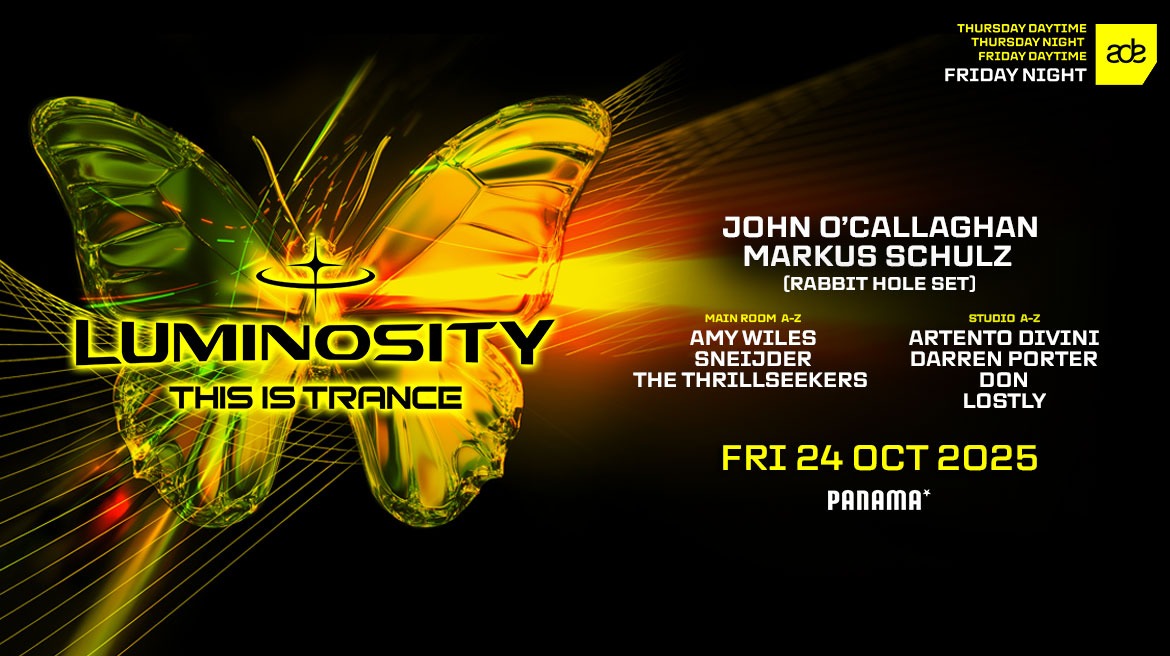 Luminosity presents This Is Trance! Friday Night | ADE 2025