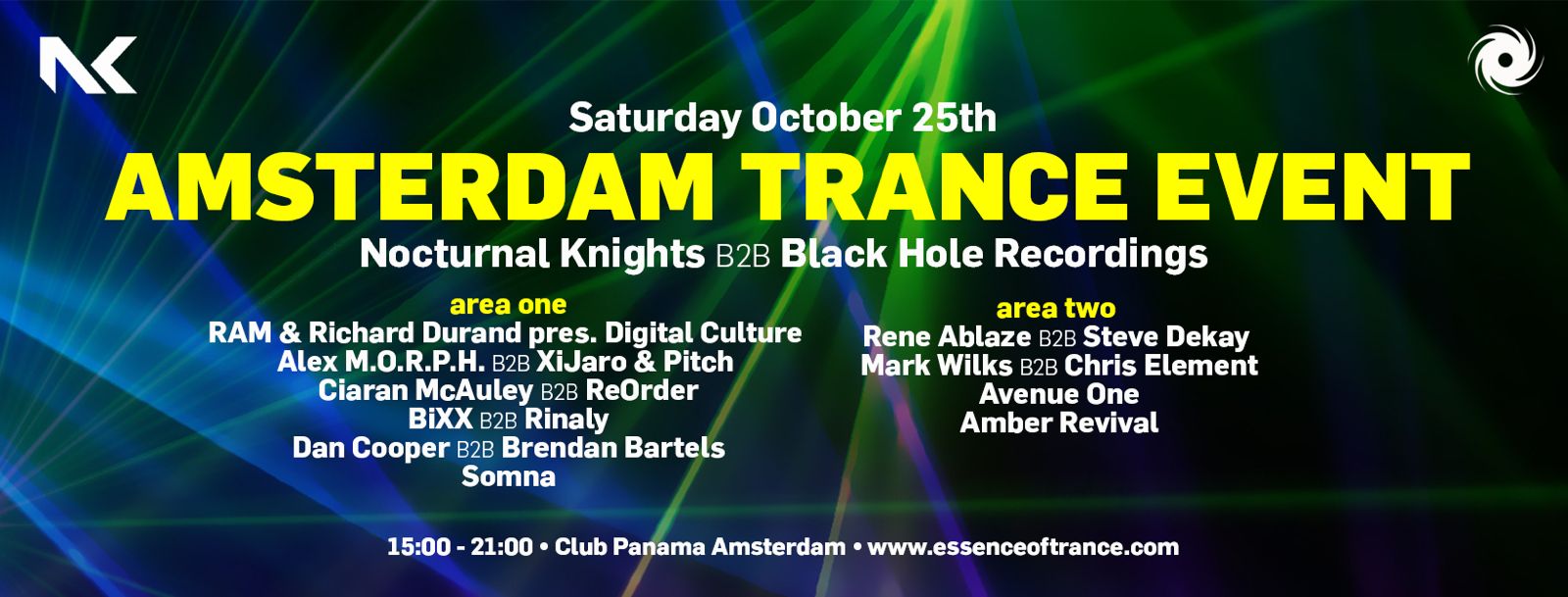 Black Hole Recordings, ADE | Amsterdam Dance Event, Nocturnal Knights