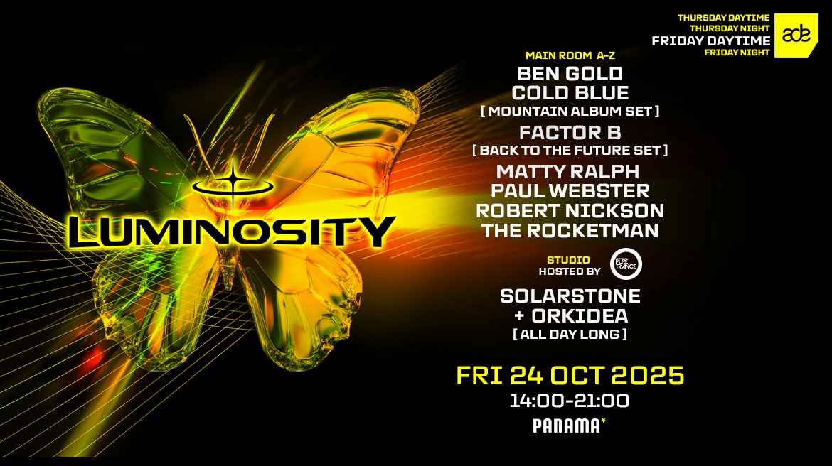 Luminosity presents This Is Trance! Friday Day Party | ADE 2025
