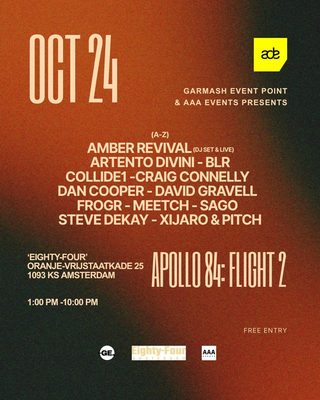 AAA Events, ADE | Amsterdam Dance Event