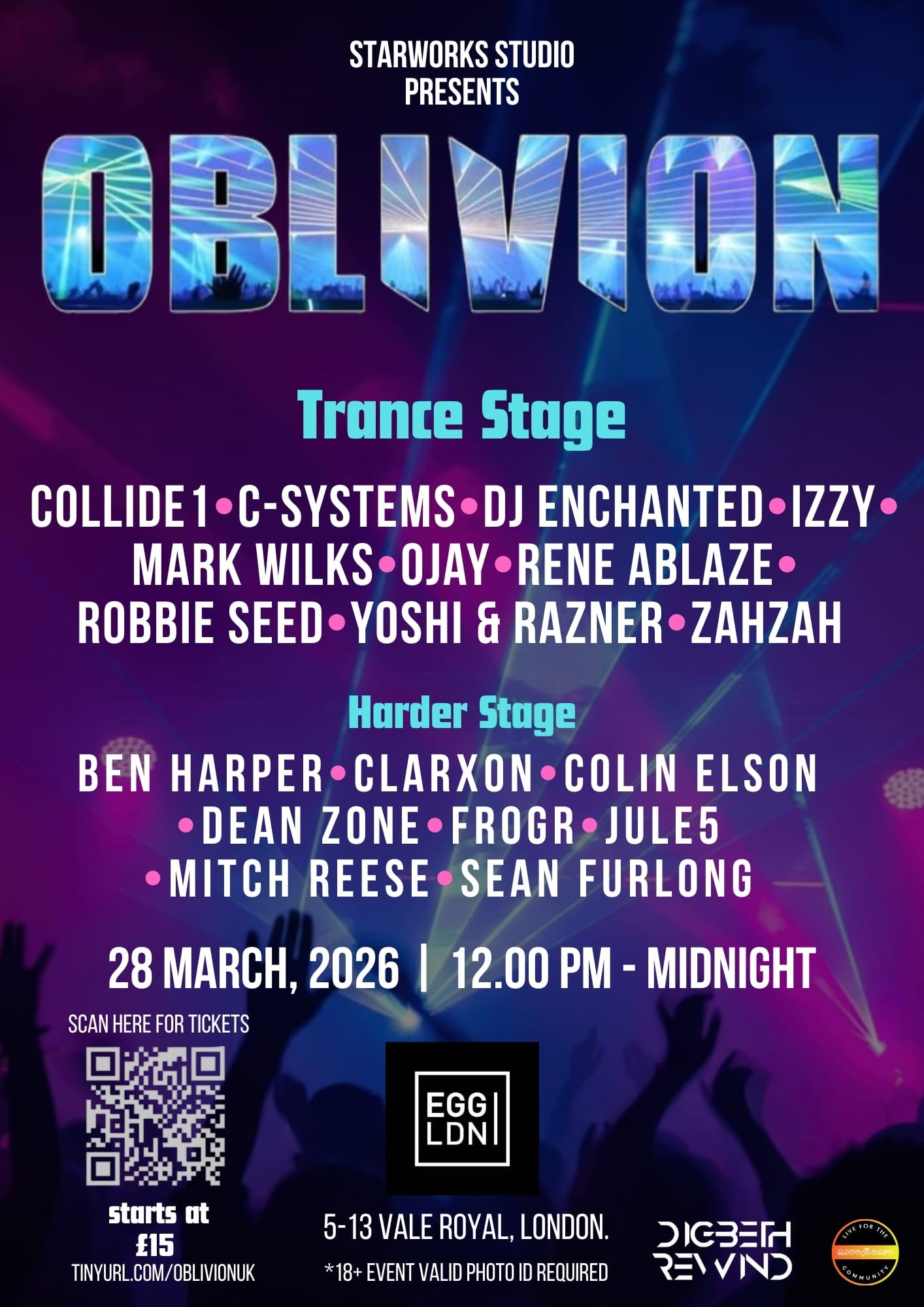 Starworks Studios Presents Oblivion Trance UK