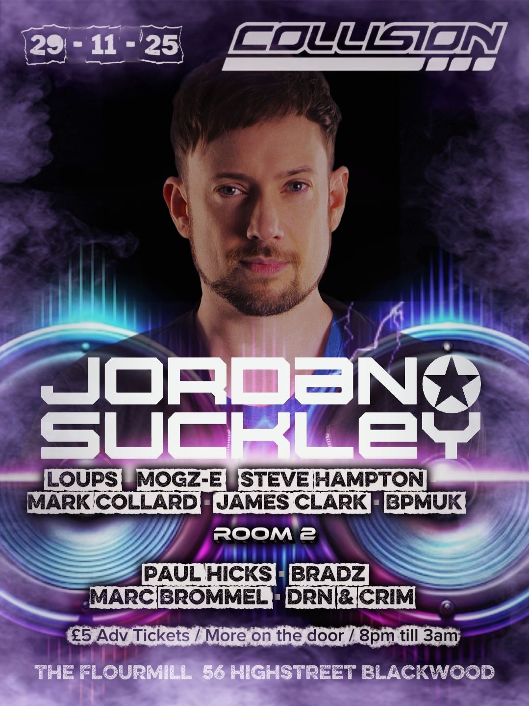 Phukt presents Collision Reunion with Jordan Suckley plus support