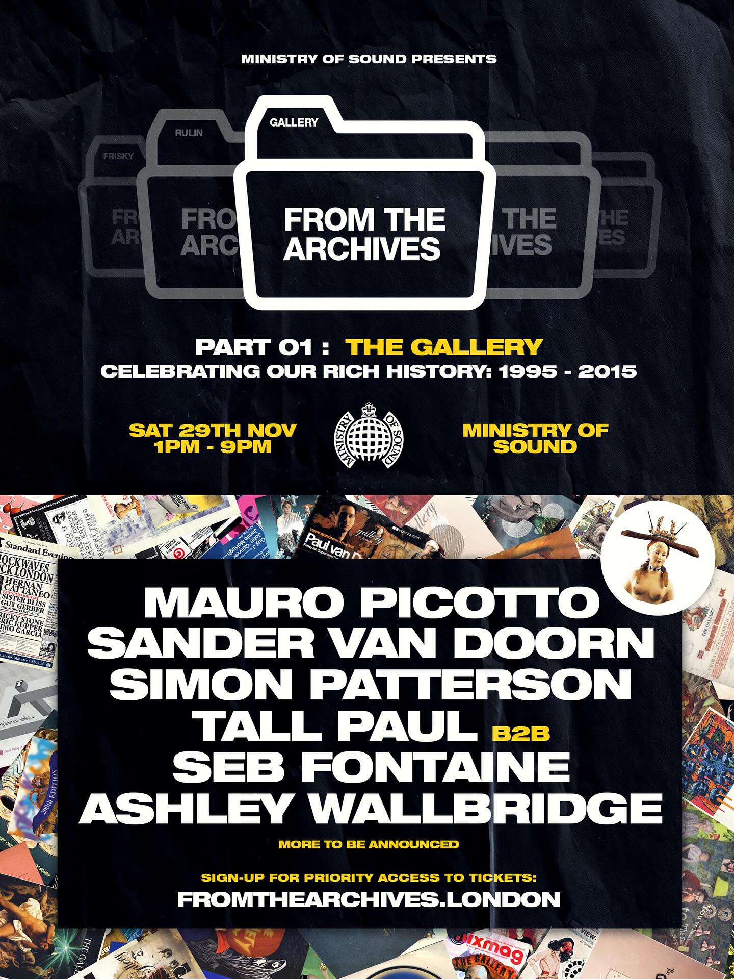 Ministry Of Sound presents From The Archives | Part 01: The Gallery
